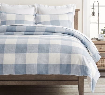 Buy Bryce Buffalo Check Cotton Duvet Cover Shams online Pottery Barn Saudi Arabia