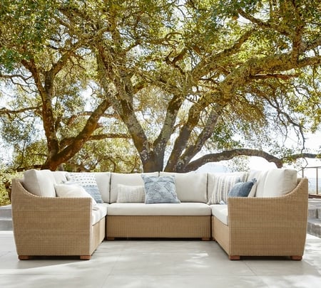 Shop Outdoor Lounge Furniture online in Jeddah Riyadh Pottery Barn KSA
